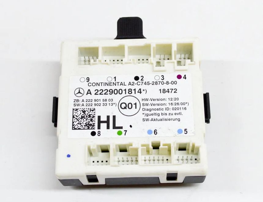 MERCEDES-BENZ GLC Coupe C253 (2016-2019) Блок управления дверей левый задний A2229015803,A2-C745-2870-8-00,A2229001814,A2229023313 17837564