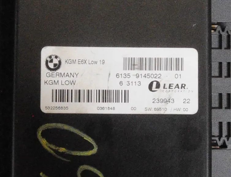 BMW 5 Series E60/E61 (2003-2010) Gateway Control Unit 9145022 2023482