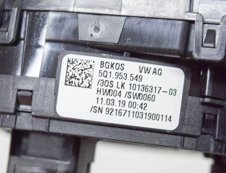 VOLKSWAGEN Golf 7 generation (2012-2024) Indicator Wiper Stalk Switch 5Q1953507,5Q1953549,5Q1953513AA 20461568
