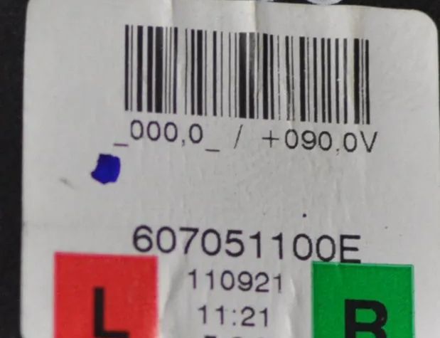 BMW 3 Series E90/E91/E92/E93 (2004-2013) Rear Left Seatbelt 607051100 2100396