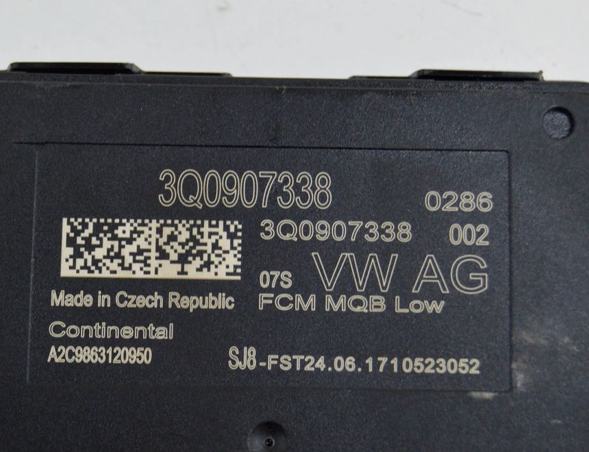 VOLKSWAGEN Golf 7 generation (2012-2024) Headlight Control Unit 3Q0907338,A2C9863120950 21004628