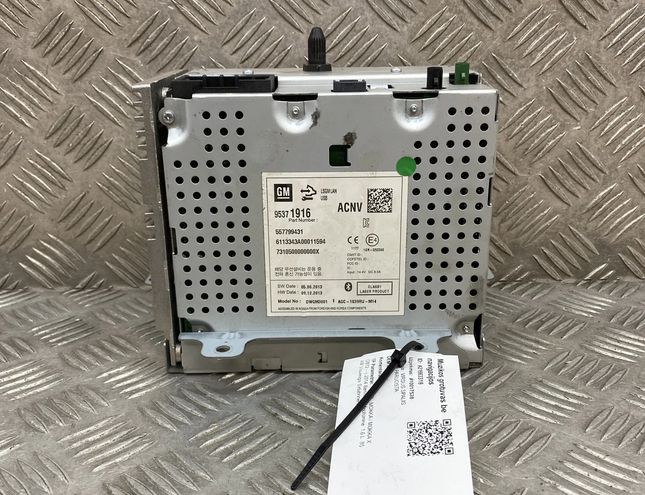 OPEL Mokka 1 generation (2012-2015) Mūzikas atskaņotājs bez GPS/navigācijas 95371916,557799431 21663318