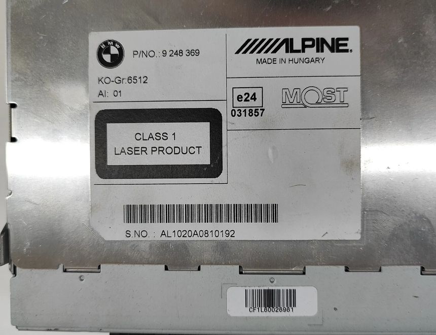 BMW 5 Series F10/F11 (2009-2017) Music Player With GPS 9248369 22022971