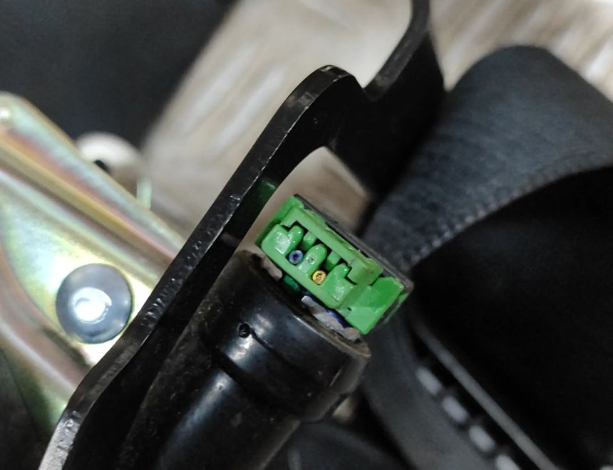 BMW X5 F15 (2013-2018) Aizmugurējā labā drošības josta 7343646 22425702