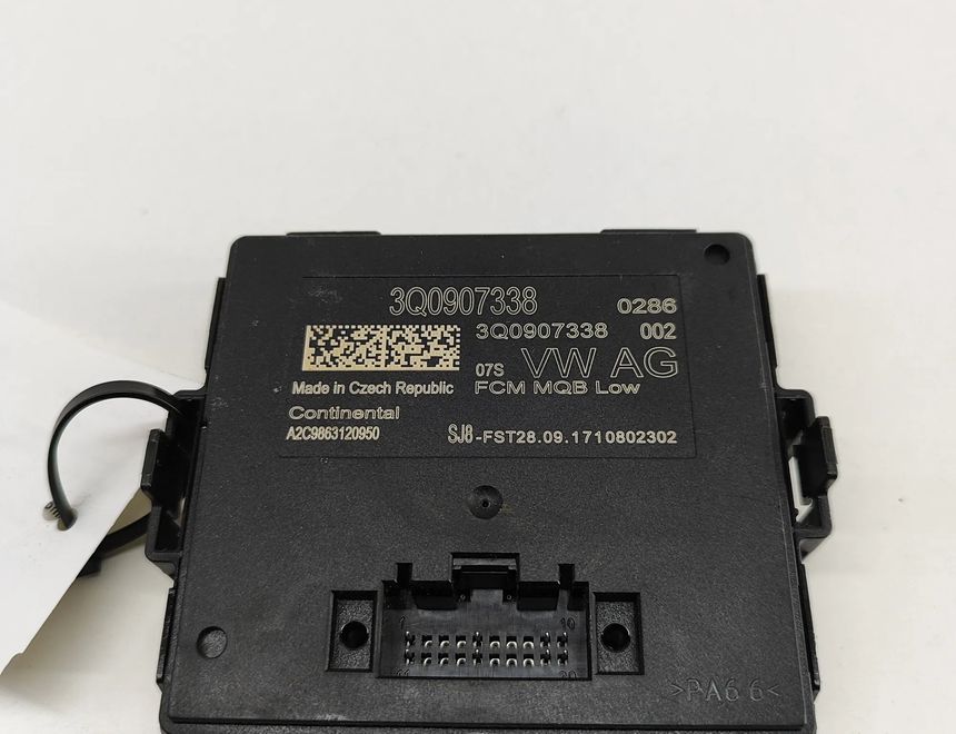 SKODA Superb 3 generation (2015-2023) Headlight Control Unit 3Q0907338,A2C9863120950 22737657