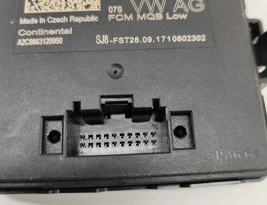 SKODA Superb 3 generation (2015-2023) Headlight Control Unit 3Q0907338,A2C9863120950 22737657