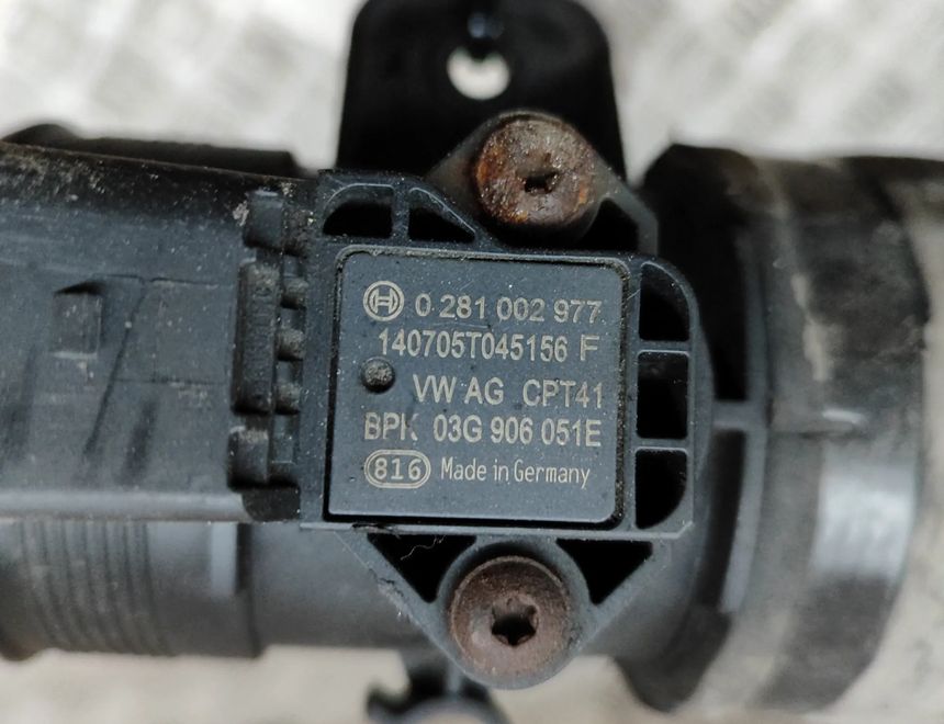 VOLKSWAGEN Transporter T5 (2003-2015) Левый шланг радиатора интеркулера 0281002977,03G906051E,7E0145790,7E0145941 22896429