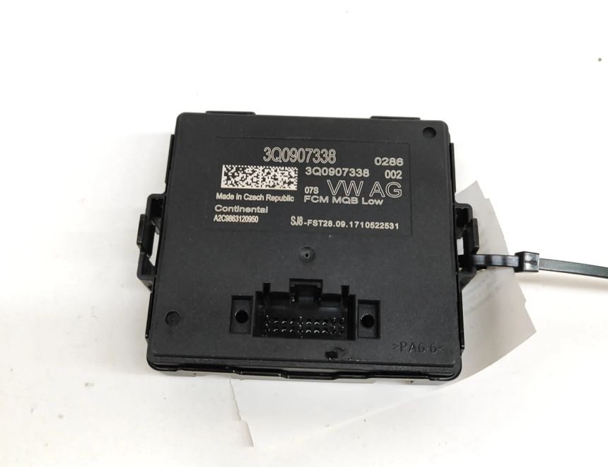 SKODA Superb 3 generation (2015-2023) Headlight Control Unit 3Q0907338,A2C9863120950 23899686