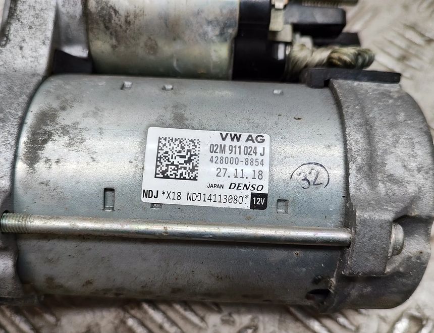 AUDI A3 8V (2012-2020) Starter Motor 02M911024J,428000-8854 24839437