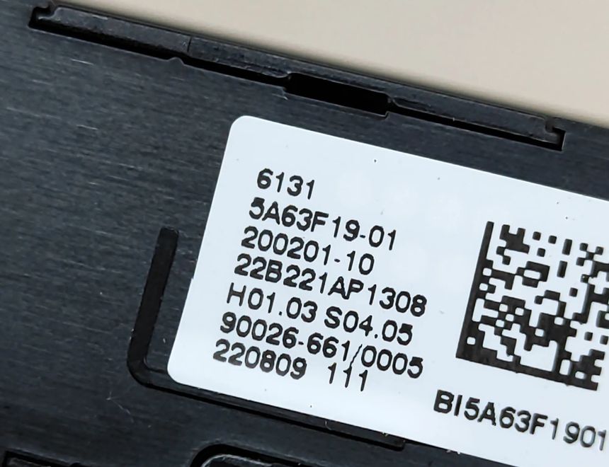 BMW 3 Series G20/G21/G28 (2018-2024) Music Player Buttons 5A63F19 25032961