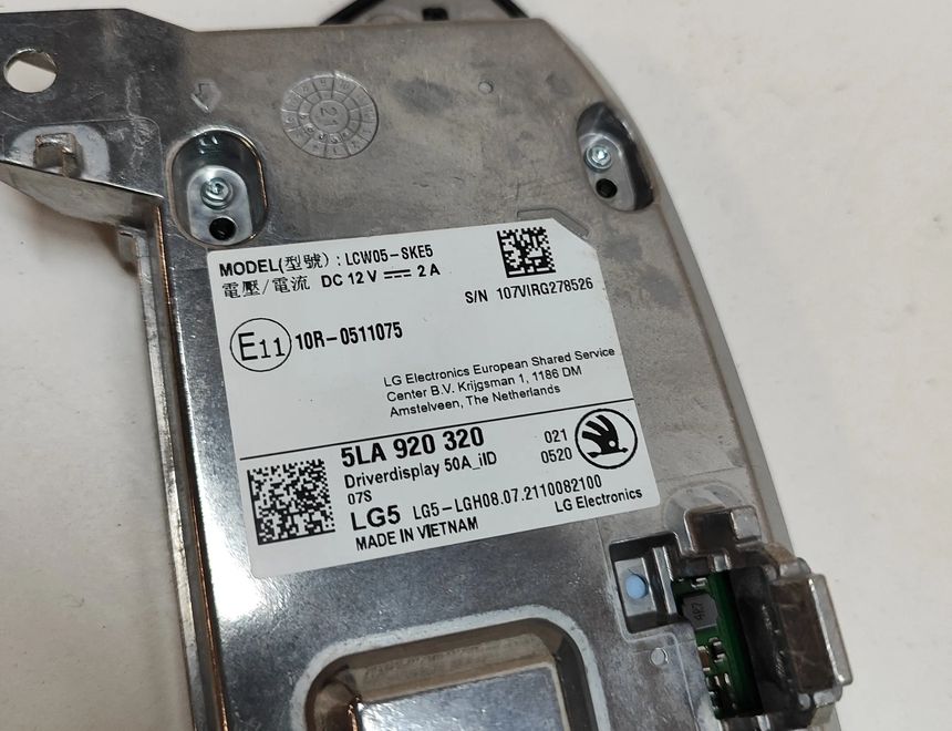 SKODA Enyaq 1 generation (2020-2023) Speedometer 5LA920320,10R-0511075 25305621