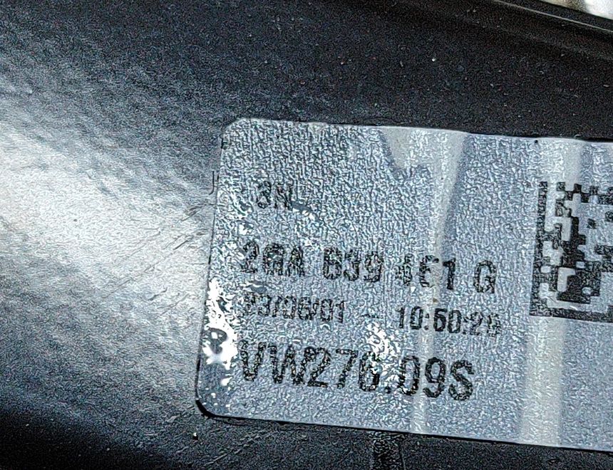 VOLKSWAGEN T-Roc 1 generation (2017-2024) Rear left door window lifter 5Q0959407D,0130822695,2GA839461G 25608556