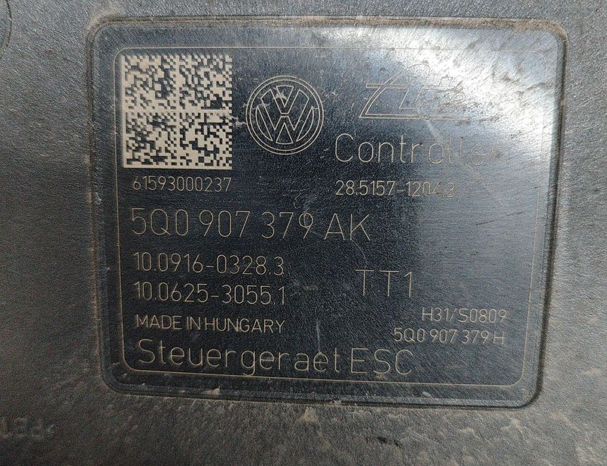 VOLKSWAGEN Golf 7 generation (2012-2024) ABS Pump 5Q0614517AL,5Q0907379AK,5Q0907379H,5Q0614235 25845598