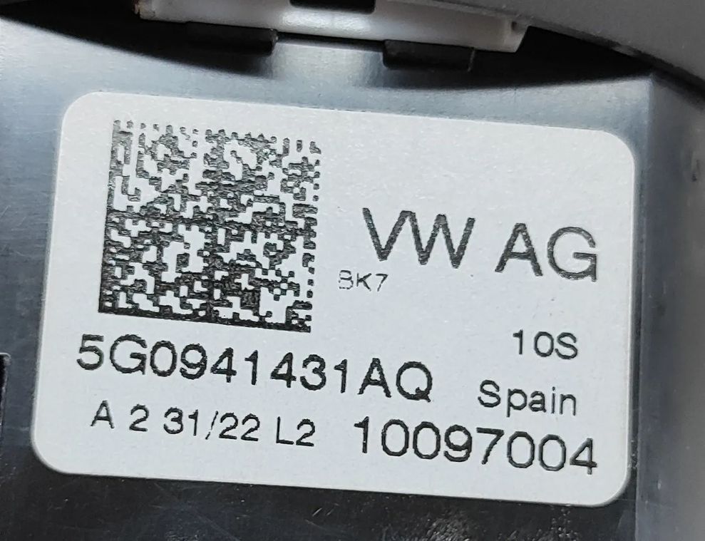 VOLKSWAGEN T-Roc 1 generation (2017-2024) Переключатель света 5G0941431AQ 25890785