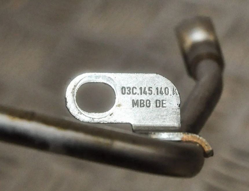 VOLKSWAGEN Tiguan 1 generation (2007-2017) Другие шланги 03C145140K 2742514