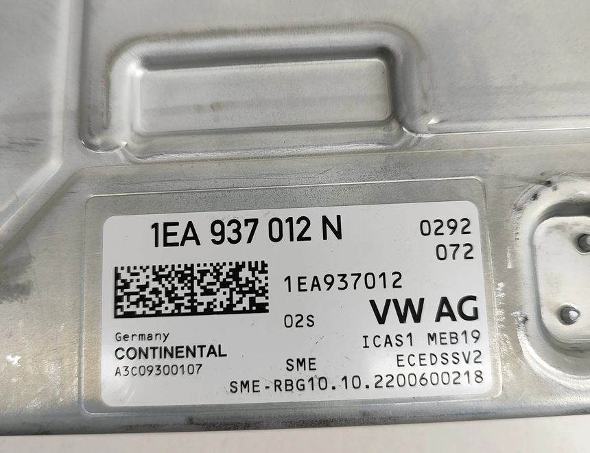 SKODA Enyaq 1 generation (2020-2023) Gateway Control Unit 1EA937012N,1EA937012,A3C09300107 27549897