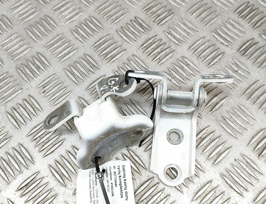 LEXUS RX 4 generation (2015-2024) Left rear door hinge kit 68780-33050,68760-20122 27729040