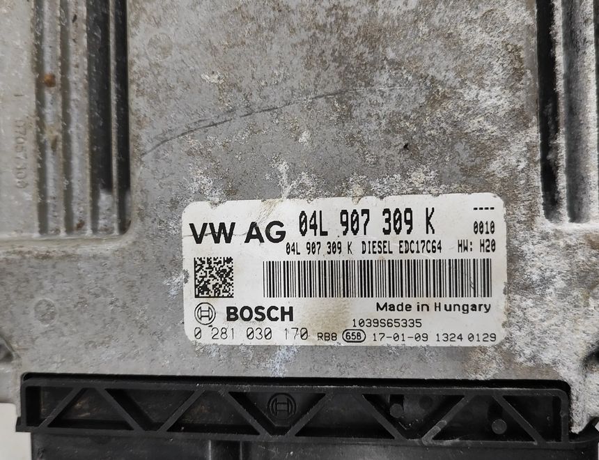 SKODA Yeti 1 generation (2009-2018) Блок управления двигателем 04L907309K,0281030170 28223996