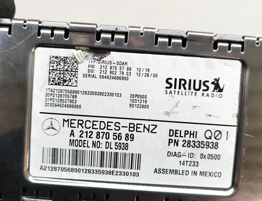 MERCEDES-BENZ GL-Class X166 (2012-2015) Другие блоки управления A2128705689,A2128705789,A2129027903,28335938 28250716