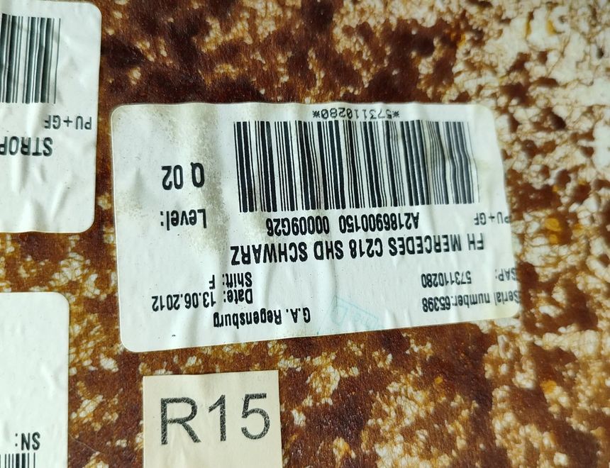 MERCEDES-BENZ CLS-Class C218/X218 (2011-2017) Jumta apdare A2186900150,A2185407705 28461994