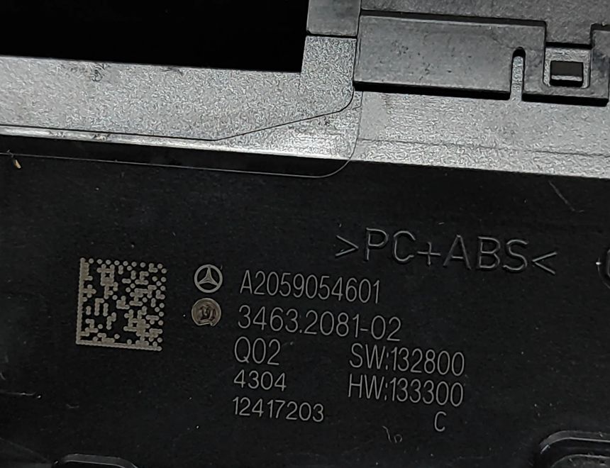 MERCEDES-BENZ C-Class W205/S205/C205 (2014-2023) Music Player Buttons A2059054601 28589638