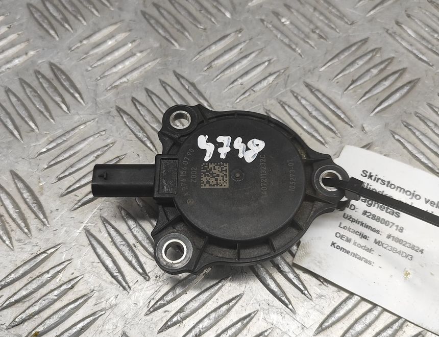 MERCEDES-BENZ GL-Class X166 (2012-2015) Sadales vārpstas cilindra galvas magnēts A2761560790 28800718