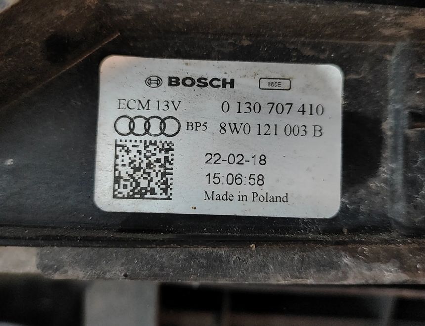 AUDI A4 B9/8W (2015-2024) Система охлаждения 8W0121003B,0130707410,8W0145804A,8W0121251AK,8W0816411L,3137232008,1137328524,8W0959455M,0130707113 28987030