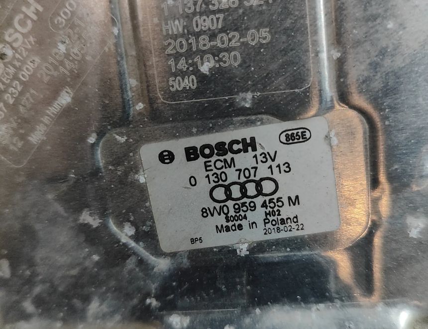 AUDI A4 B9/8W (2015-2024) Система охлаждения 8W0121003B,0130707410,8W0145804A,8W0121251AK,8W0816411L,3137232008,1137328524,8W0959455M,0130707113 28987030