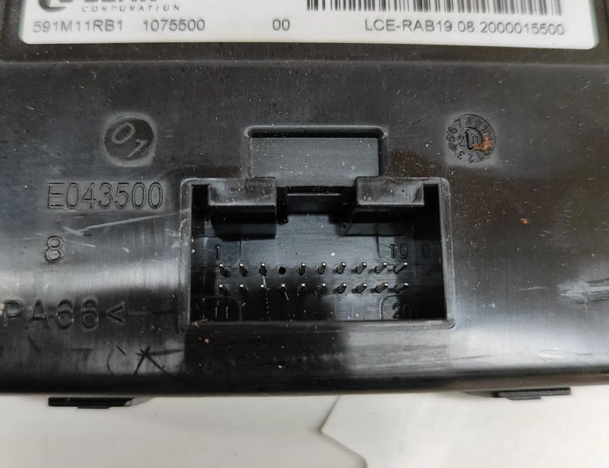 VOLKSWAGEN T-Roc 1 generation (2017-2024) Vārtejas vadības bloks 3Q0907530AG,3Q0907530C 29047387