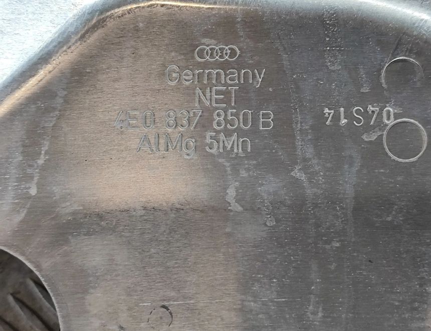 AUDI A8 D3/4E (2002-2010) Priekšējo labo durvju logu pacēlājs 4E0837850B,4E0837462B 29395543