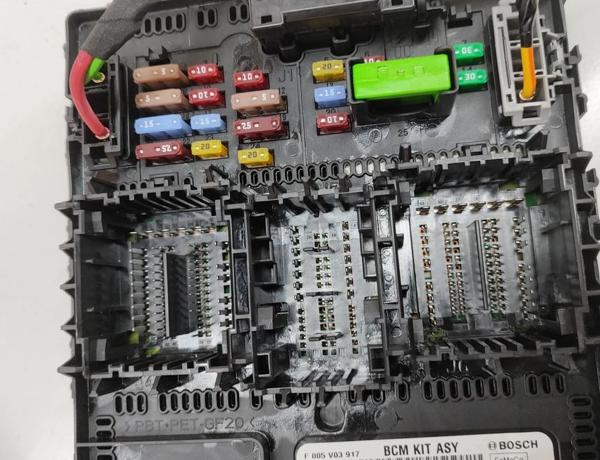 FORD Fiesta 7 generation (2017-2024) Komforta vadības bloks NU5T-15604-BCAD,F005V03917 29534192