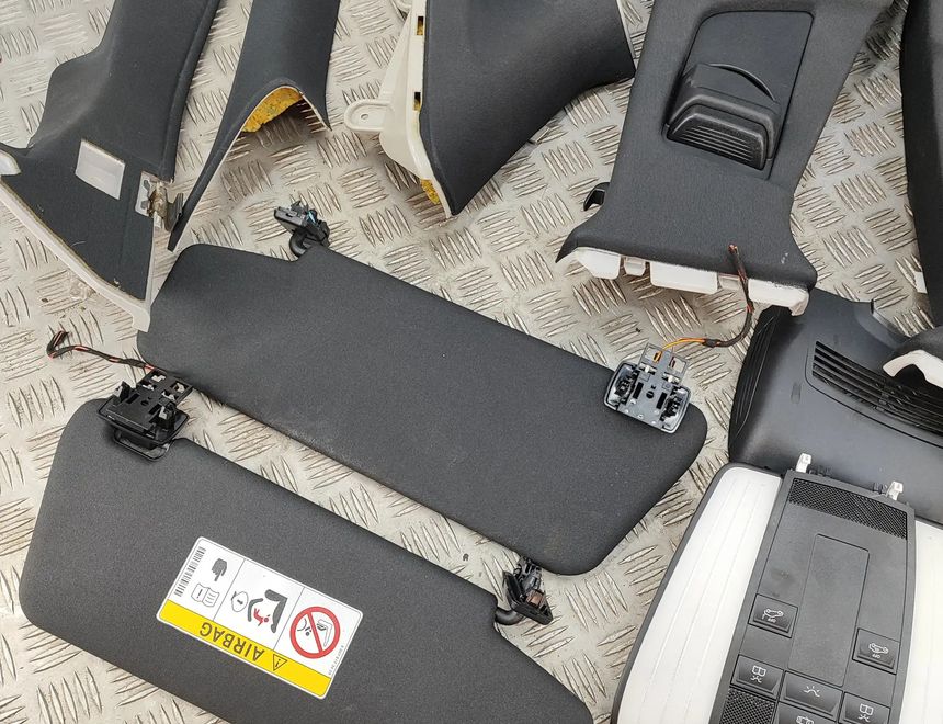 MERCEDES-BENZ CLS-Class C218/X218 (2011-2017) Black Roof Liner Set A2186909325,A2186900926,A2186904325,A2186904425 29770332