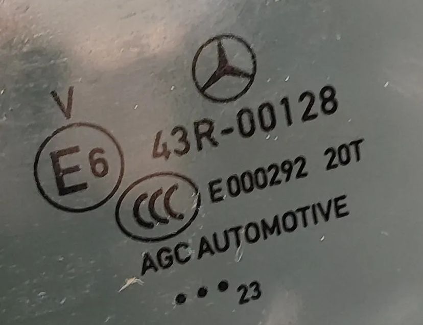 MERCEDES-BENZ CLA-Class C118 (2019-2023) Стекло задней праой двери A1187350400,43R-00128 29832474