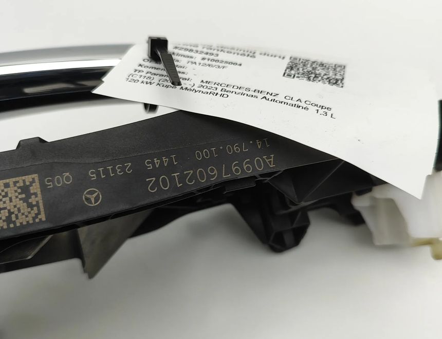 MERCEDES-BENZ CLA-Class C118 (2019-2023) Наружная ручка задней левой двери A0997601901,A0997602102 29832493