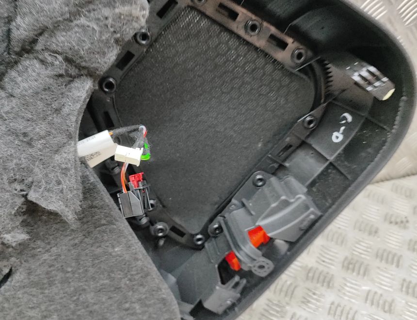 PORSCHE Macan 1 generation (2013-2023) Aizmugurējo labo durvju panelis 95B867212,95B.867.212 30291575