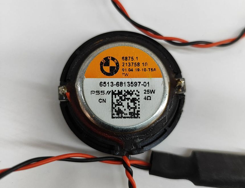 BMW X3 G01 (2017-2024) Rear Left Door Sound Speaker 6813597 30389657