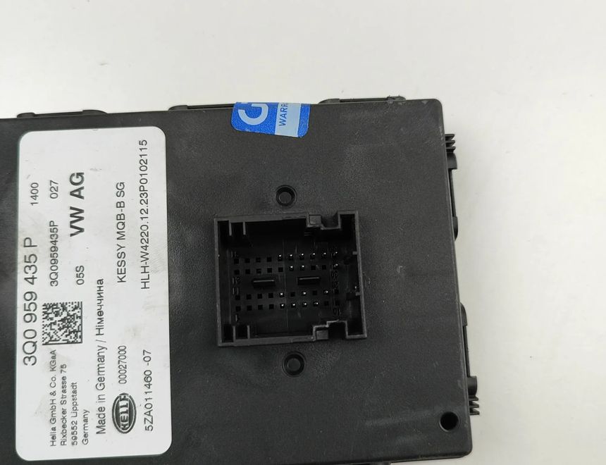 SKODA Karoq 1 generation (2017-2024) Keyless Control Unit 3Q0959435P,5ZA011460-07 30419909