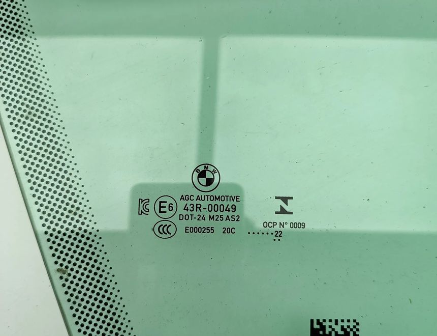 BMW 2 Series F44 (2019-2023) Front Right Door Glass 7474356 30905400