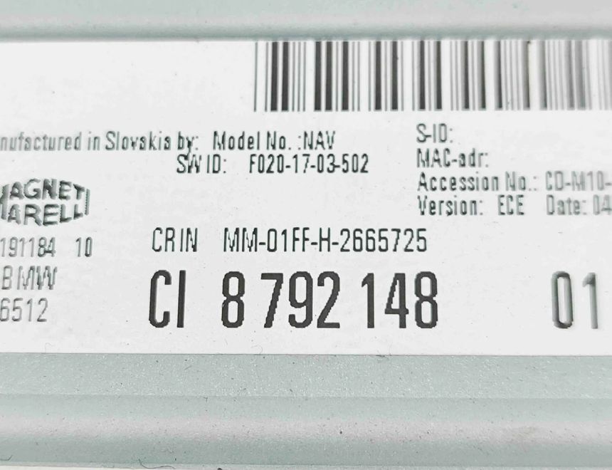 BMW X1 F48/F49 (2015-2023) Mūzikas atskaņotājs ar Navigāciju / GPS 8792148 32597458