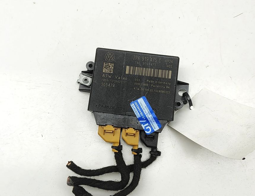 VOLKSWAGEN Touareg 2 generation (2010-2018) Pārkingsensoru vadības bloks 7P6919475C,7N0919475 32752970