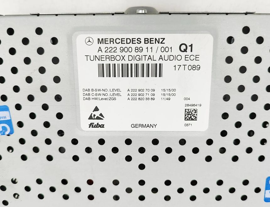 MERCEDES-BENZ C-Class W205/S205/C205 (2014-2023) Skaņas vadības bloks A2229008911,A2229027009,A2229027109,A2228203389 32965554