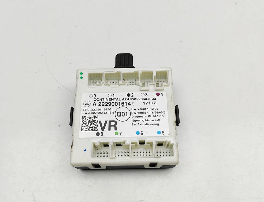 MERCEDES-BENZ C-Class W205/S205/C205 (2014-2023) Блок управления дверей передние  правые A2229001614,A2229015603,A2229023213,A2C7452860800 32966159