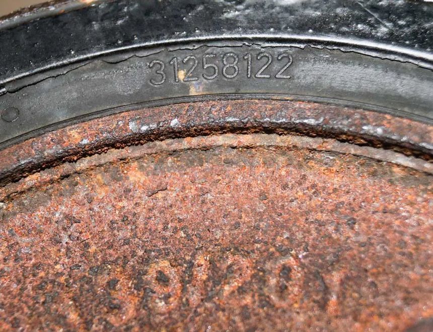 VOLVO V60 1 generation (2010-2020) Crankshaft Pulley 31258122 3427220