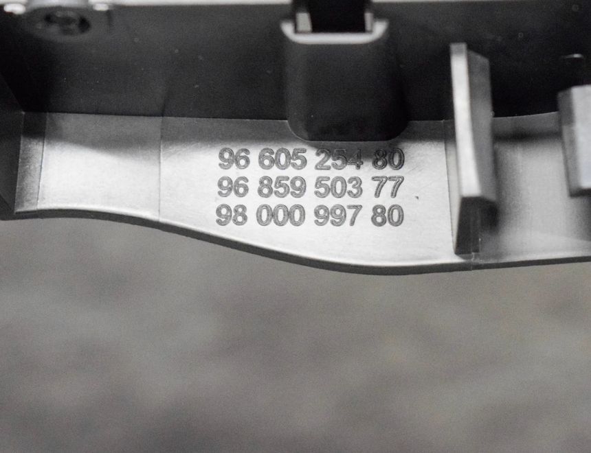 CITROËN C4 Picasso 2 generation (2013-2018) Kreisais aizmugurējais iekšējais atvēršanas rokturis 9800099780,9685950377,9660525480 3430847