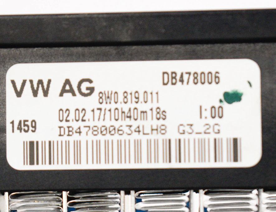 AUDI Q5 FY (2016-2024) Другие блоки управления 8W0819011 3670078