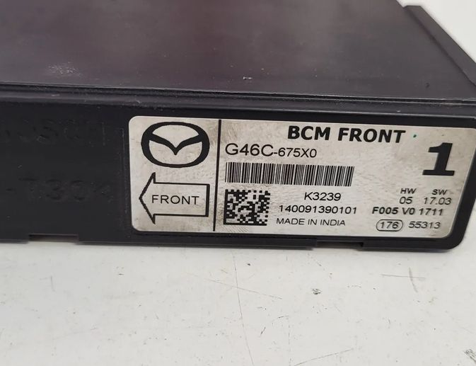 MAZDA 6 GJ (2012-2024) Блок управления Комфорт G46C675X0,140091390101,F005V01711 24904555