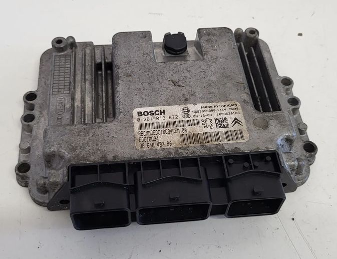 CITROËN C3 2 generation (2009-2016) Engine Control Unit ECU 9664843780 26597103