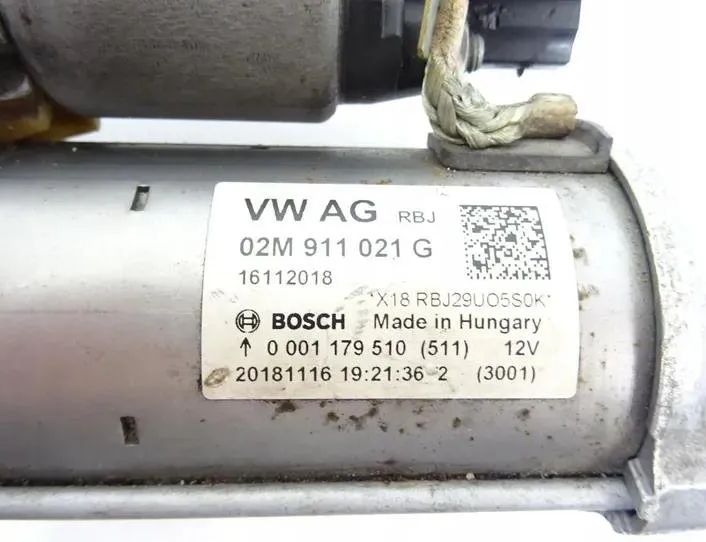 VOLKSWAGEN Up 1 generation (2011-2024) Стартер 02M911021G 26057392