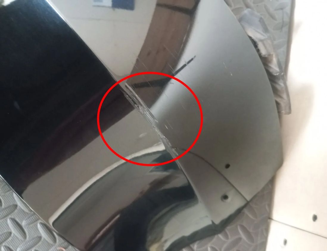 BMW X5 M E70 (2009-2013) Aizmugurējā bampera labās puses stūris 51128037282,8037282 29039326