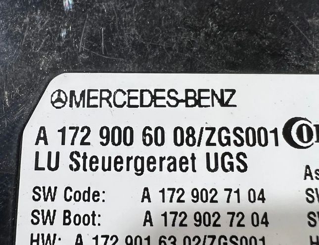 MERCEDES-BENZ CLA-Class C117 (2013-2016) Other Control Units aduci2d003000,A1729006008 32901652